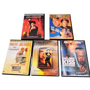 Action Thriller DVD Movie Bundle (6) | Jet Li, Jackie Chan, Brad Pitt